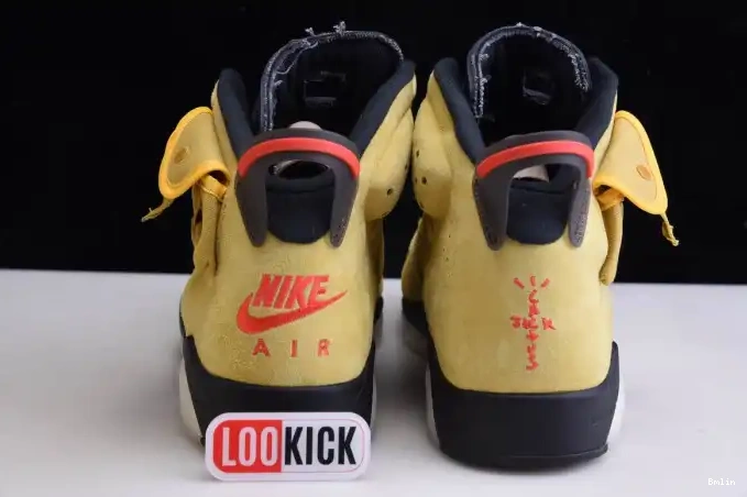 Bmlin JORDAN CN1084-300 X YELLOW 6 AIR TRAVIS SCOTT 0605